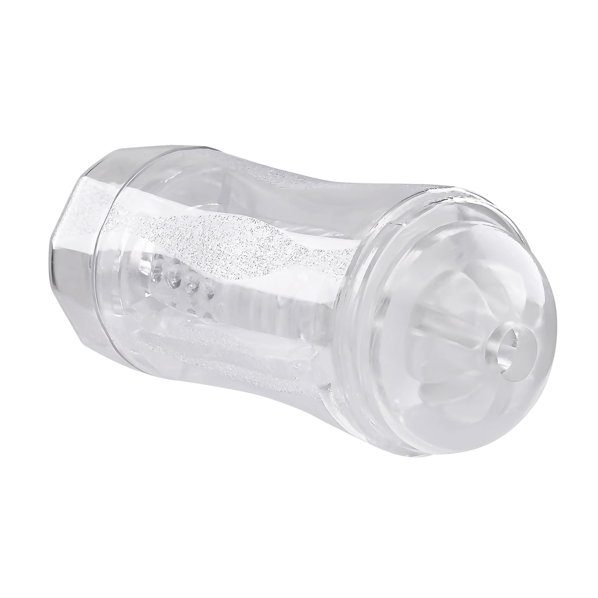 Gender X Double Fantasy – Dual-Ended Transparent Stroker > Sex Toys For Men > Masturbators Cup - Tophatter Daily Deals