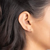 14k Gold Ball Stud Earrings, High Polish Finish Ball Studs Earrings - Tophatter Daily Deals