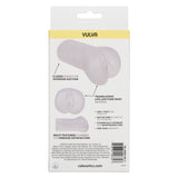 Boundless Vulva Masturbator – Soft Life-Like Clear Masturbator Sleeve > Sex Toys For Men > Masturbators > Manual - Tophatter Daily Deals