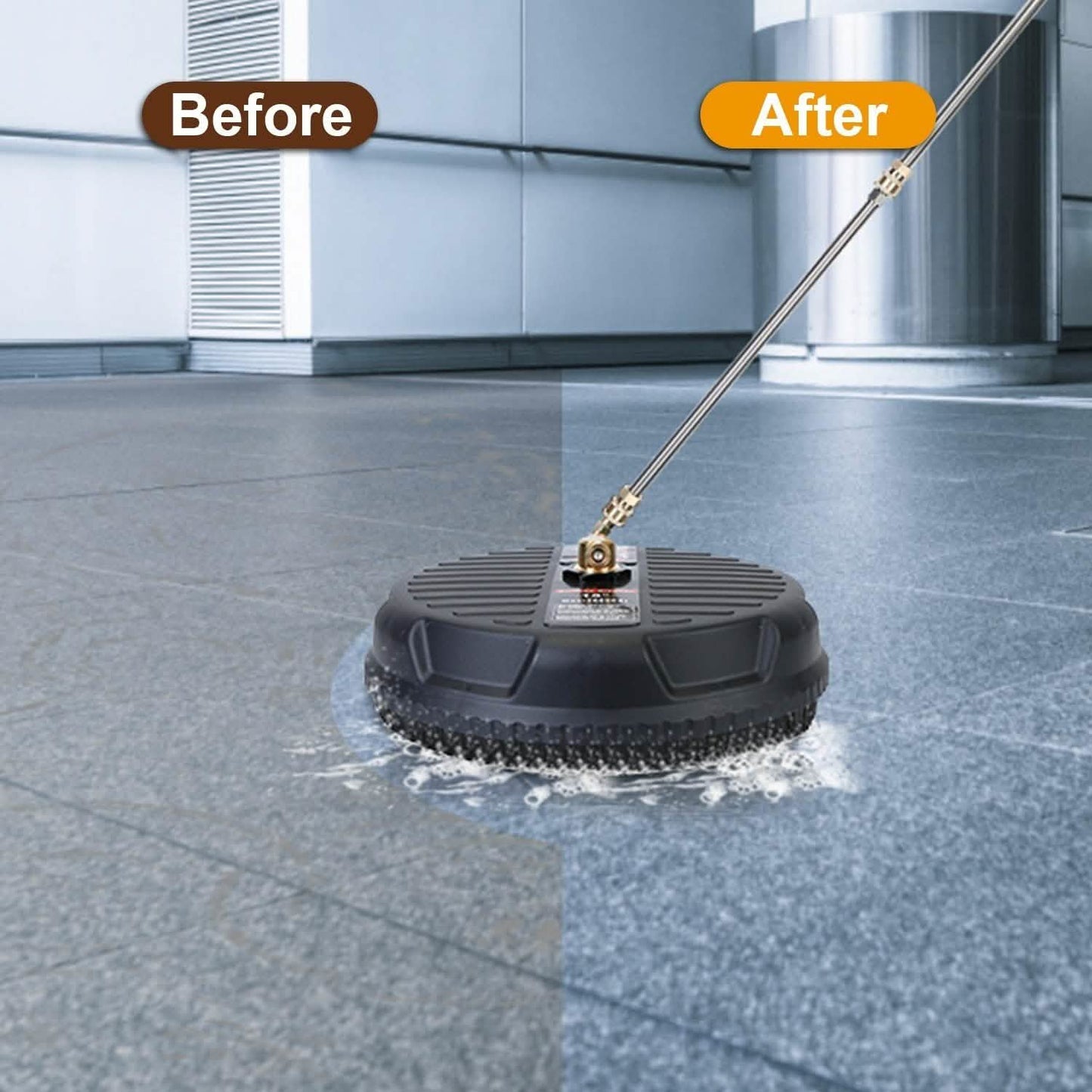 15" High Pressure Flat Surface Cleaner Household Appliances - Tophatter Daily Deals