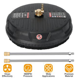 15" High Pressure Flat Surface Cleaner Household Appliances - Tophatter Daily Deals