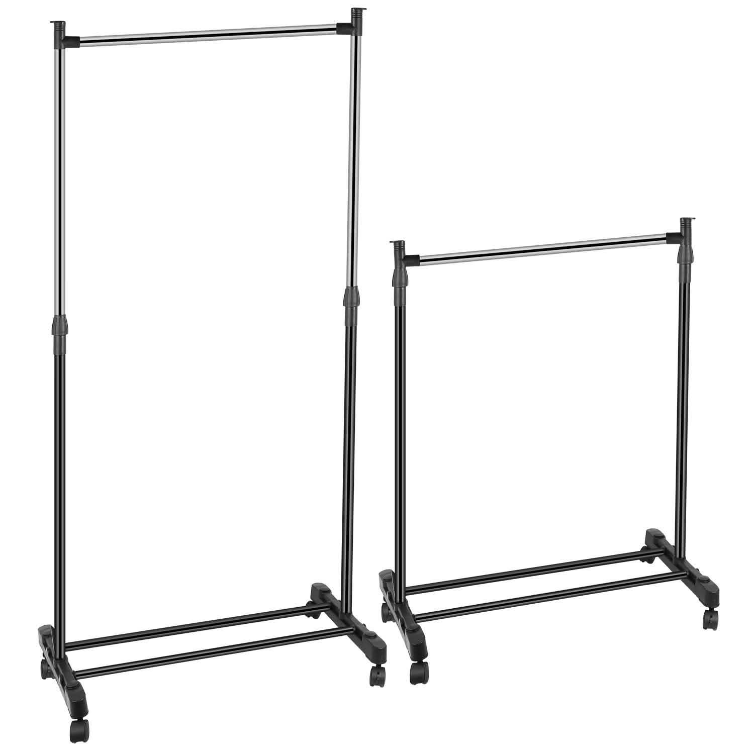 15 kg./33 lbs. Height Adjustable Garment Racks Storage & Organization - Tophatter Daily Deals