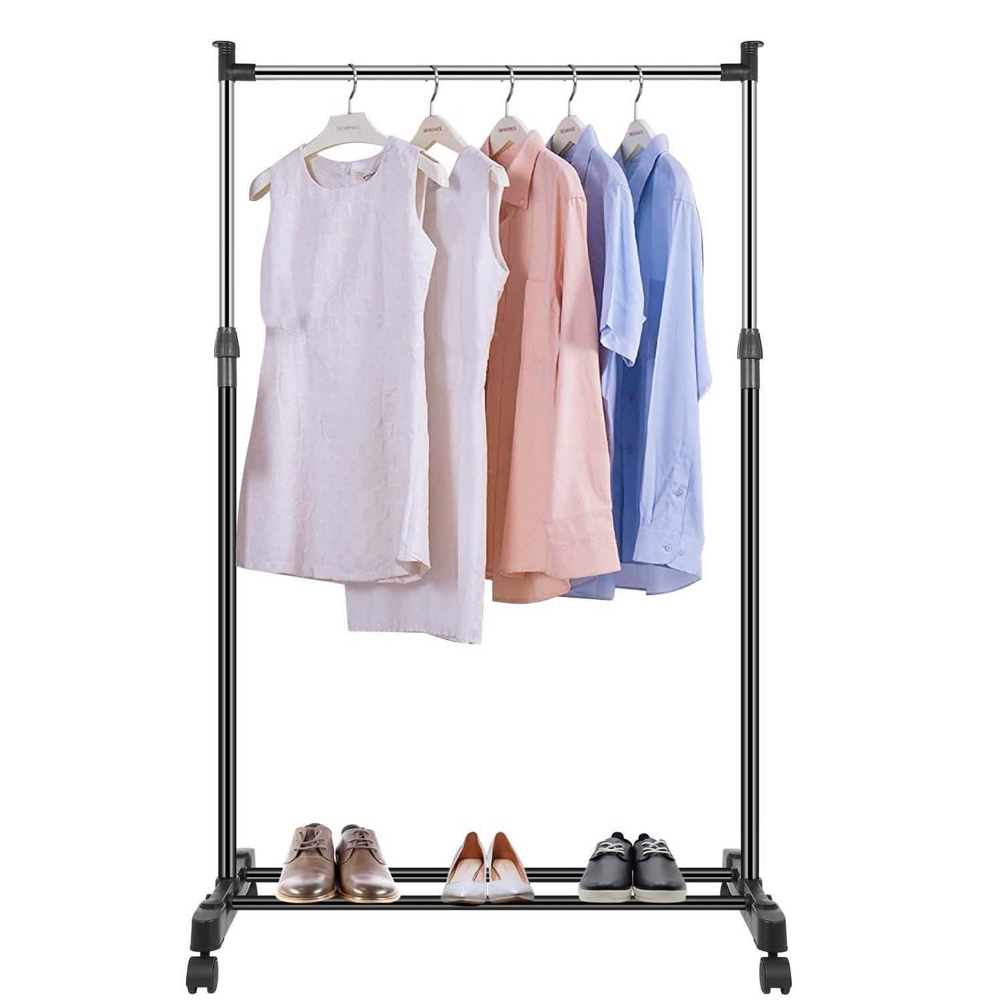 15 kg./33 lbs. Height Adjustable Garment Racks Storage & Organization - Tophatter Daily Deals