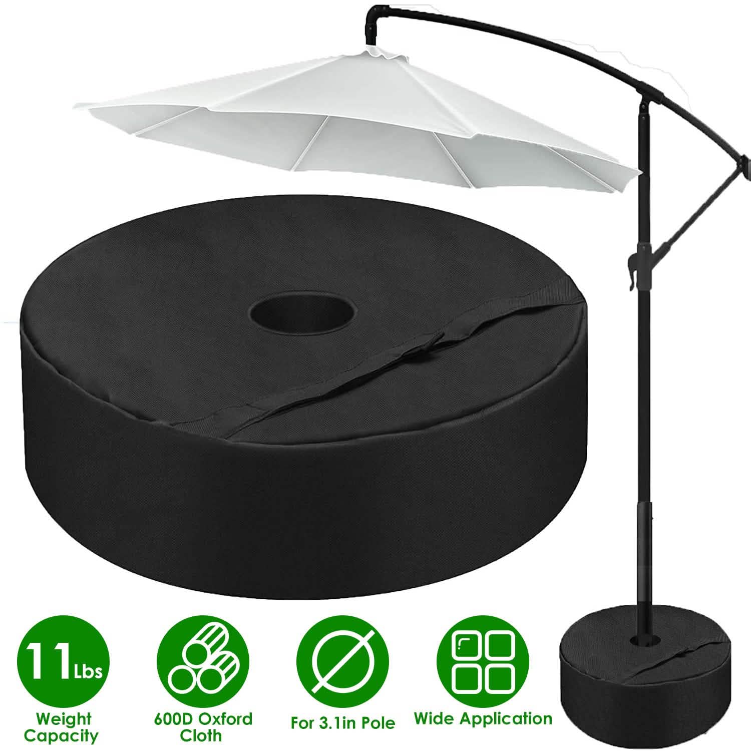15” Patio Umbrella Base Weight Bag Garden & Patio - Tophatter Daily Deals