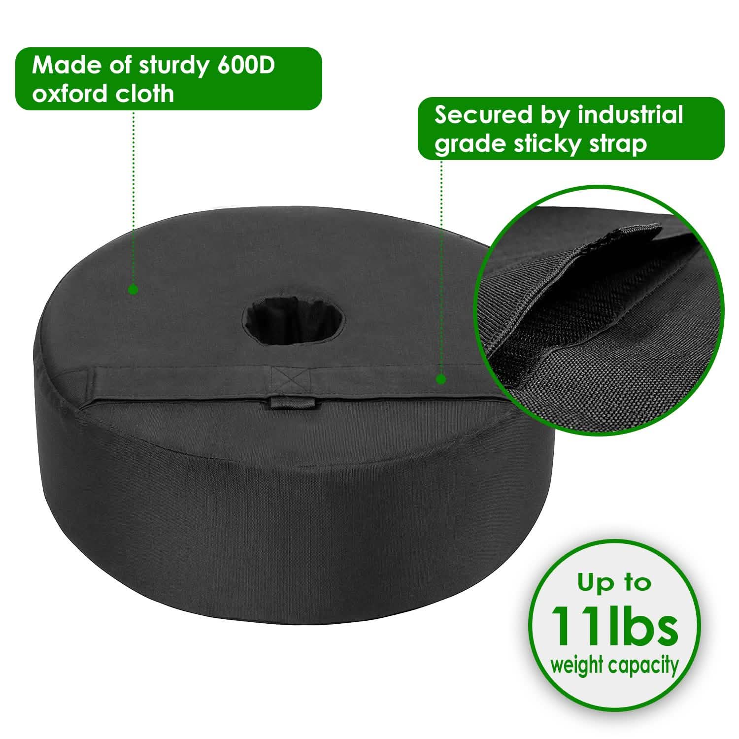 15” Patio Umbrella Base Weight Bag Garden & Patio - Tophatter Daily Deals