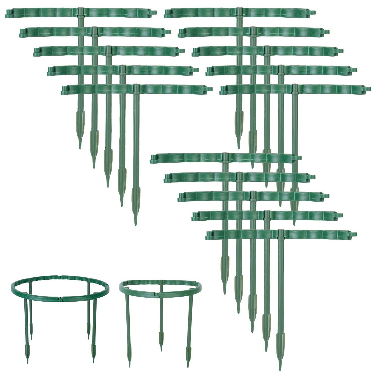 15-Piece: Garden Plant Support Stakes Garden & Patio - Tophatter Daily Deals