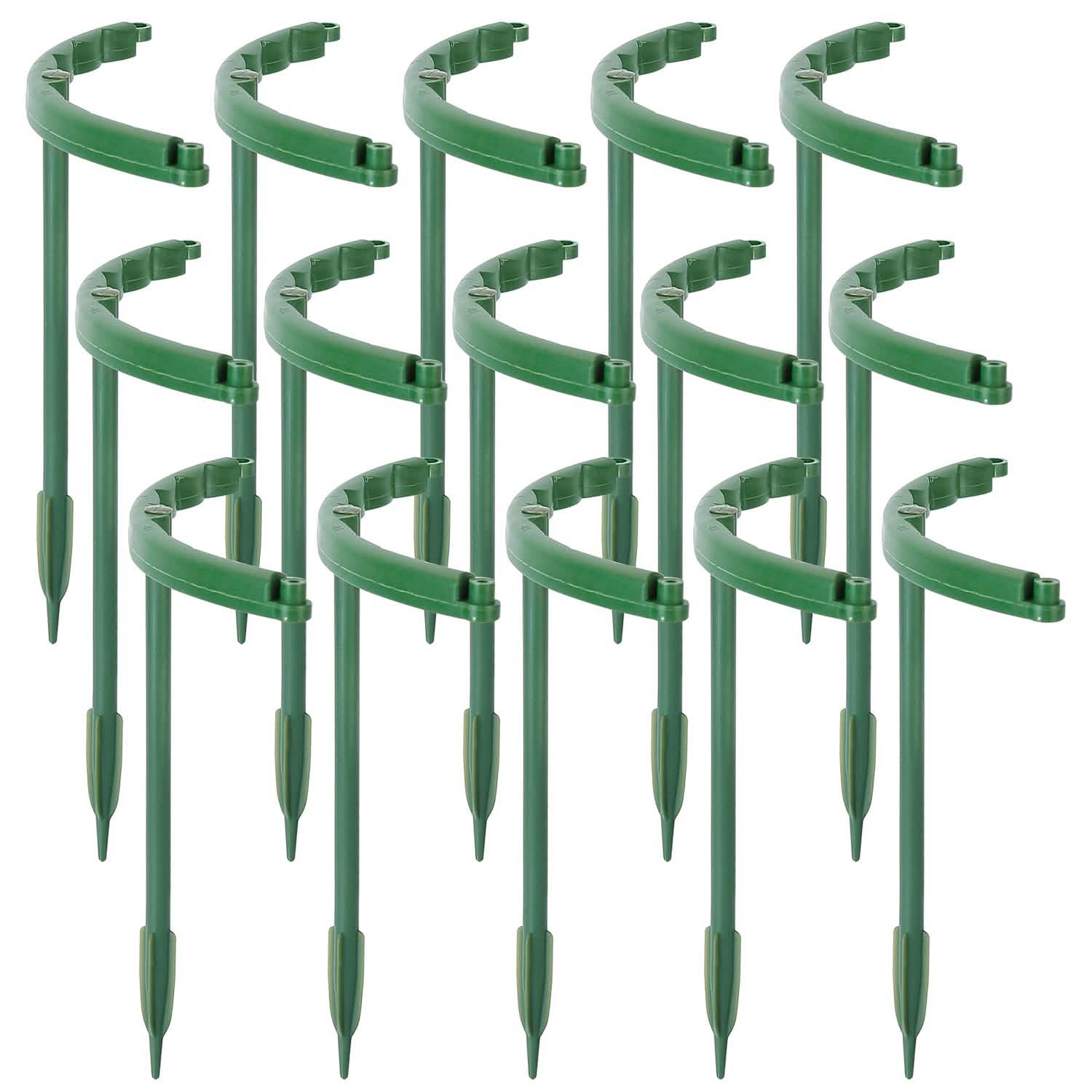 15-Piece: Garden Plant Support Stakes Garden & Patio - Tophatter Daily Deals