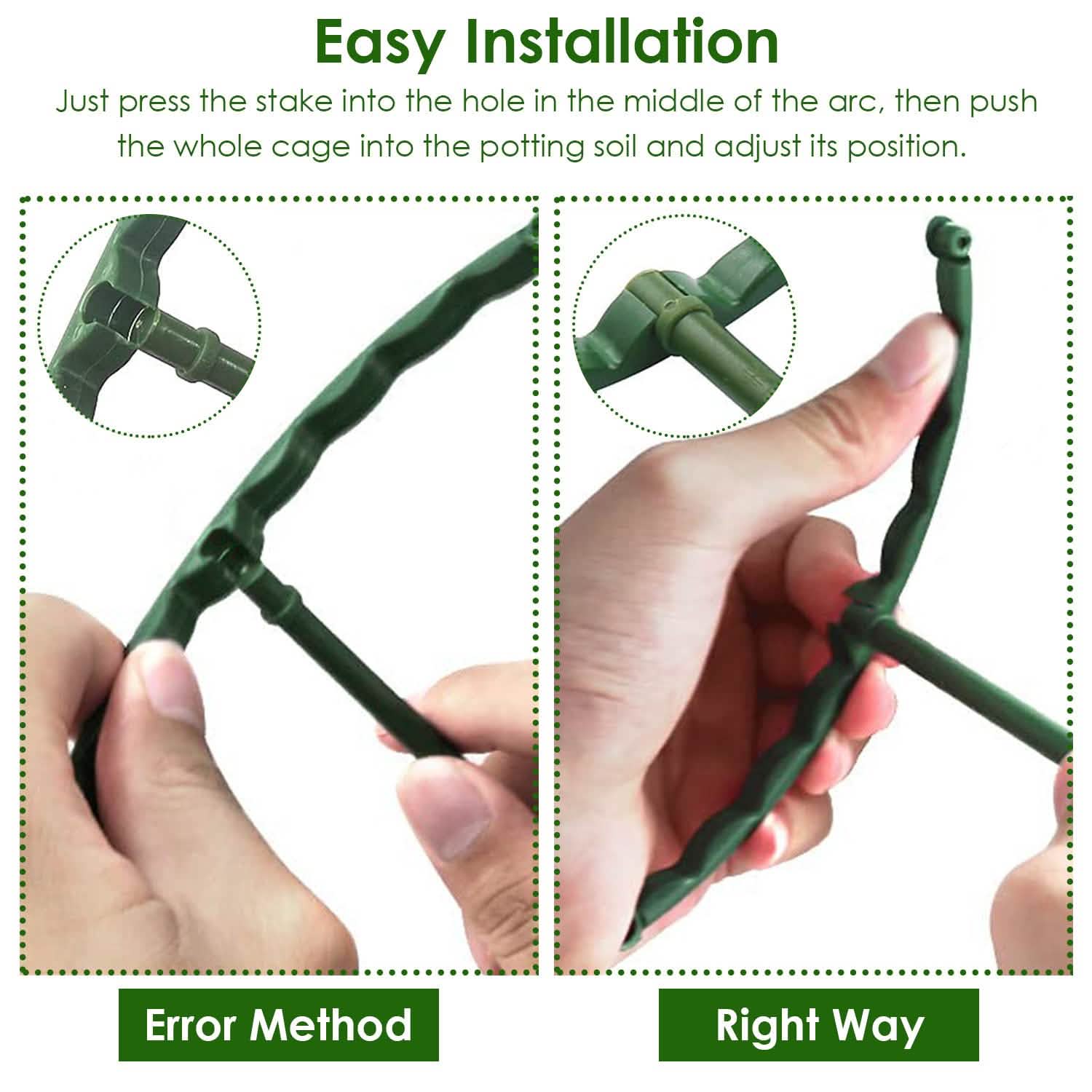 15-Piece: Garden Plant Support Stakes Garden & Patio - Tophatter Daily Deals