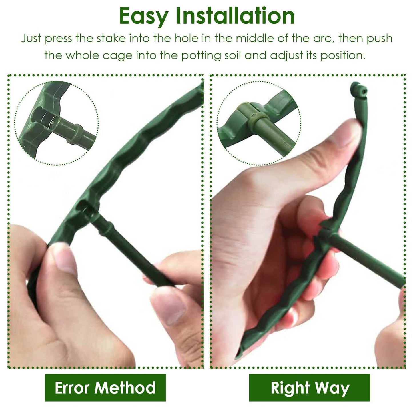 15-Piece: Garden Plant Support Stakes Garden & Patio - Tophatter Daily Deals