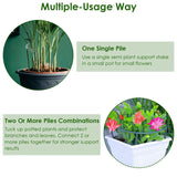 15-Piece: Garden Plant Support Stakes Garden & Patio - Tophatter Daily Deals