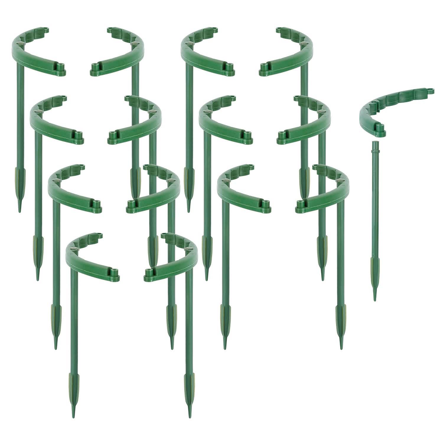 15-Piece: Garden Plant Support Stakes Garden & Patio - Tophatter Daily Deals