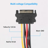 15 Pin Y Splitter Cable Adapter TV & Video - Tophatter Daily Deals