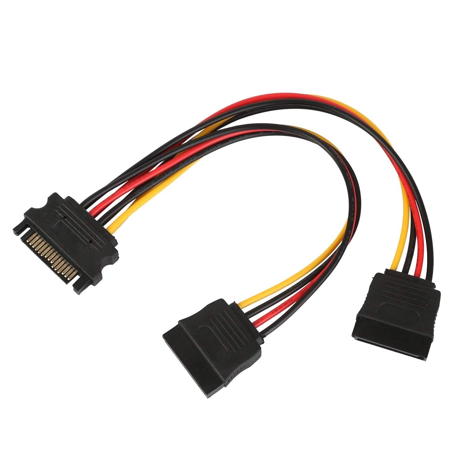 15 Pin Y Splitter Cable Adapter TV & Video - Tophatter Daily Deals