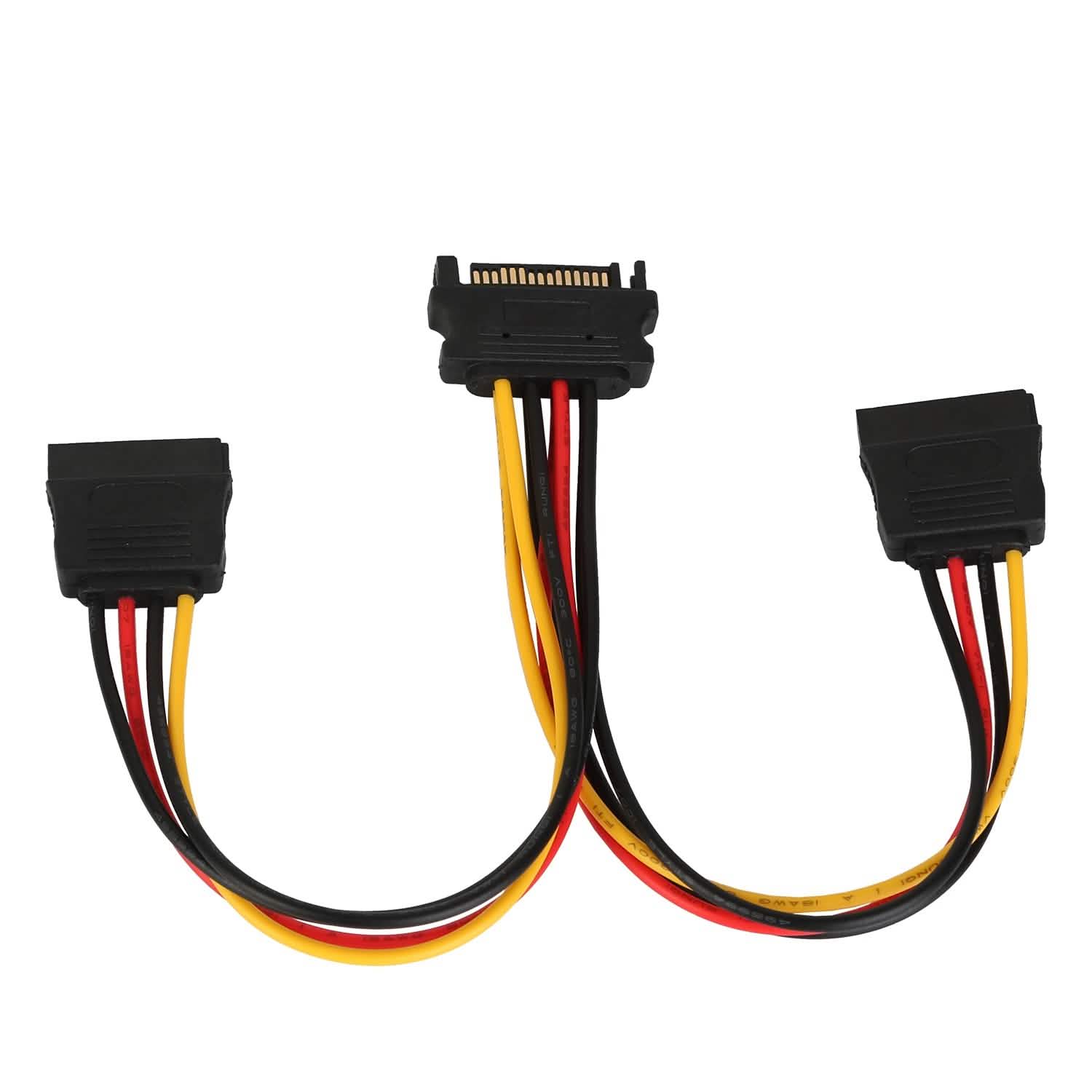 15 Pin Y Splitter Cable Adapter TV & Video - Tophatter Daily Deals