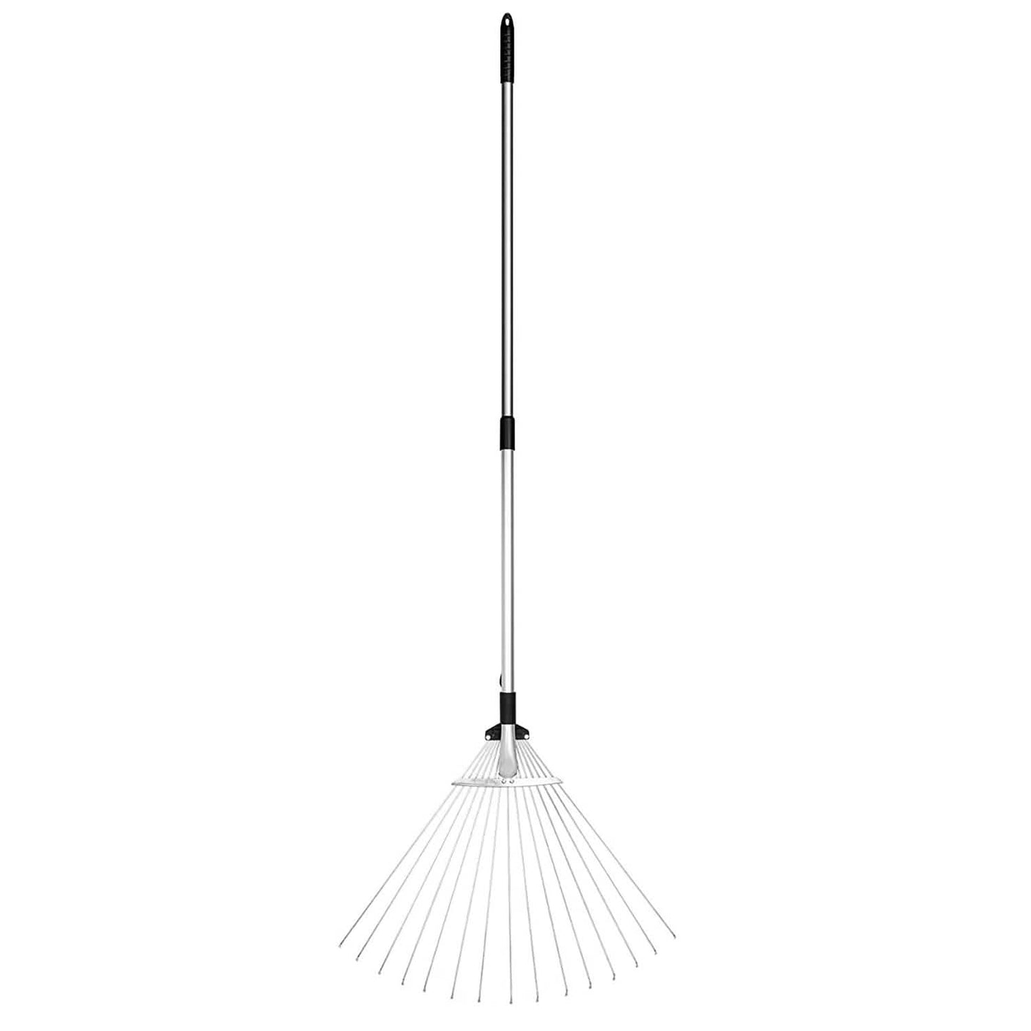 15-Teeth Expanding Stainless Steel Rake Garden & Patio - Tophatter Daily Deals