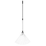 15-Teeth Expanding Stainless Steel Rake Garden & Patio - Tophatter Daily Deals