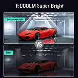 15000LM LED Shop Light with E26/E27 Indoor Lighting - Tophatter Daily Deals