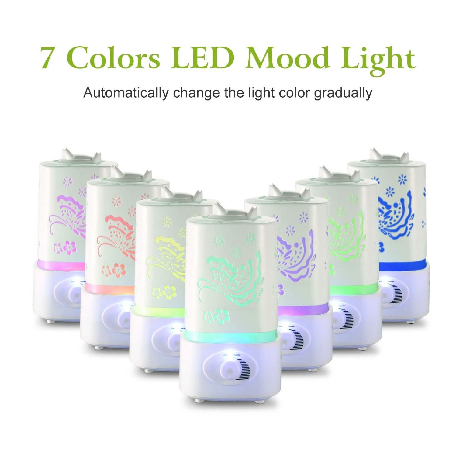 1500ml Ultrasonic Aroma Essential Oil Diffuser Health & Wellness - Tophatter Daily Deals
