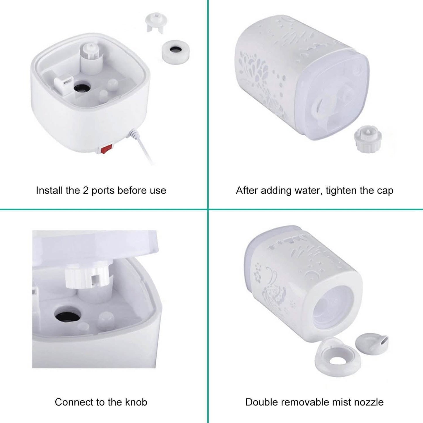 1500ml Ultrasonic Aroma Essential Oil Diffuser Health & Wellness - Tophatter Daily Deals