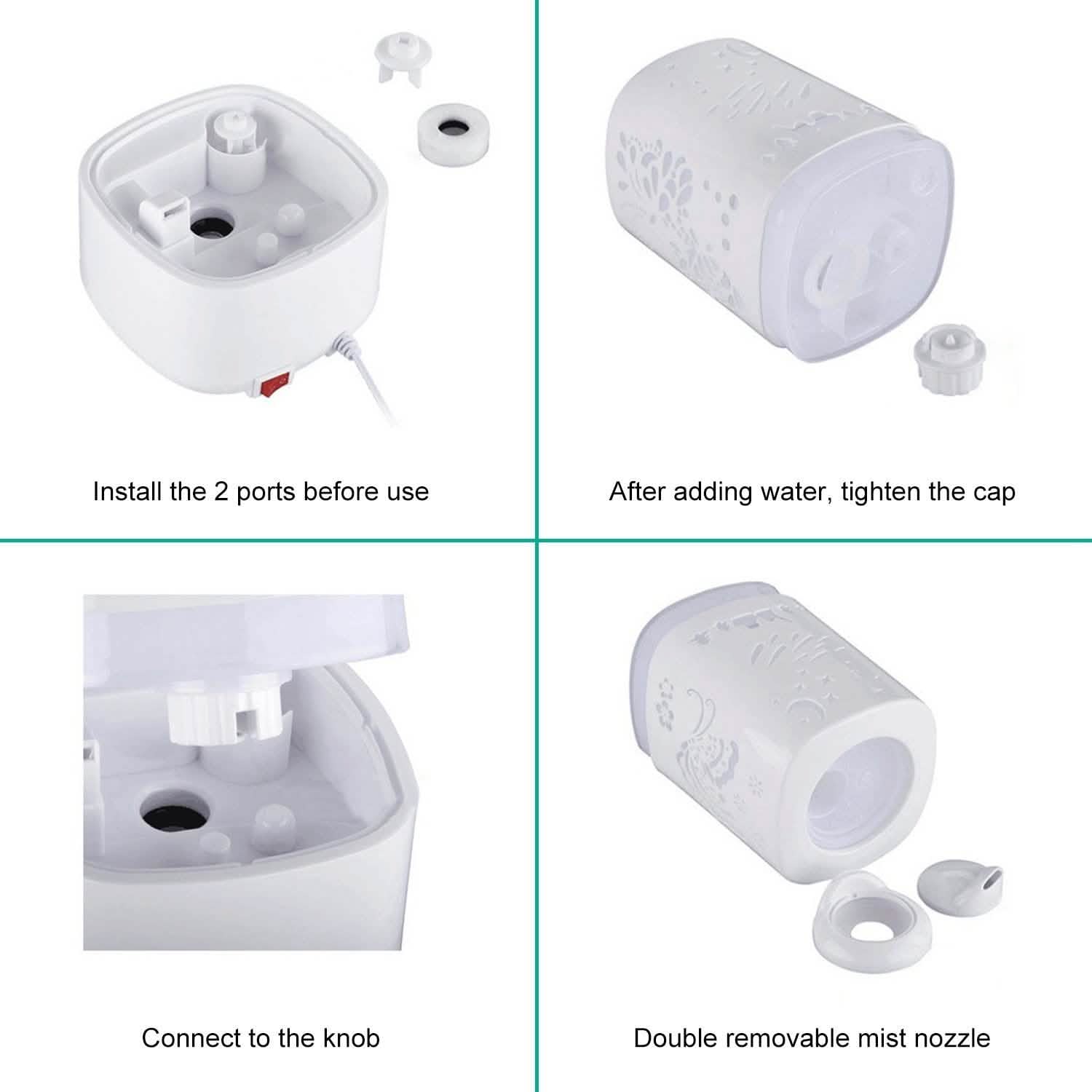 1500ml Ultrasonic Aroma Essential Oil Diffuser Health & Wellness - Tophatter Daily Deals