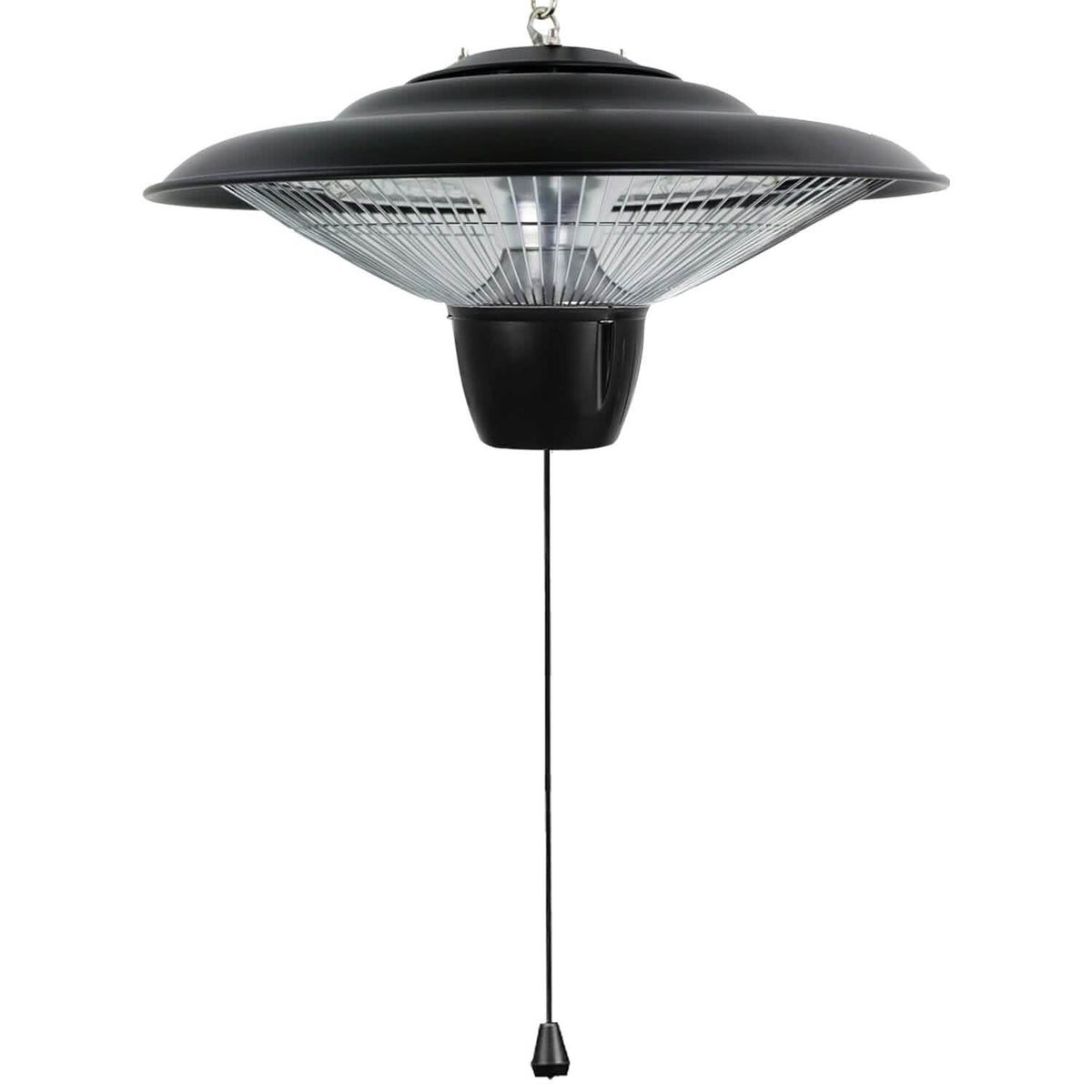 1500W Outdoor Hanging Patio Ultra-Quiet Electric Heating Lamp Garden & Patio - Tophatter Daily Deals