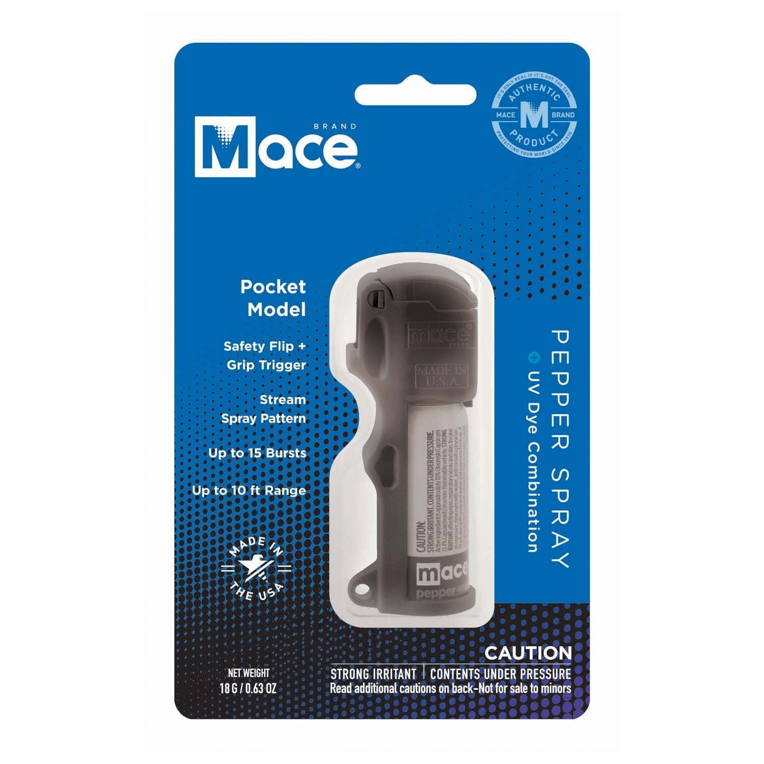 Mace Pocket Model Stream Pepper Spray Pepper Spray - Tophatter Daily Deals