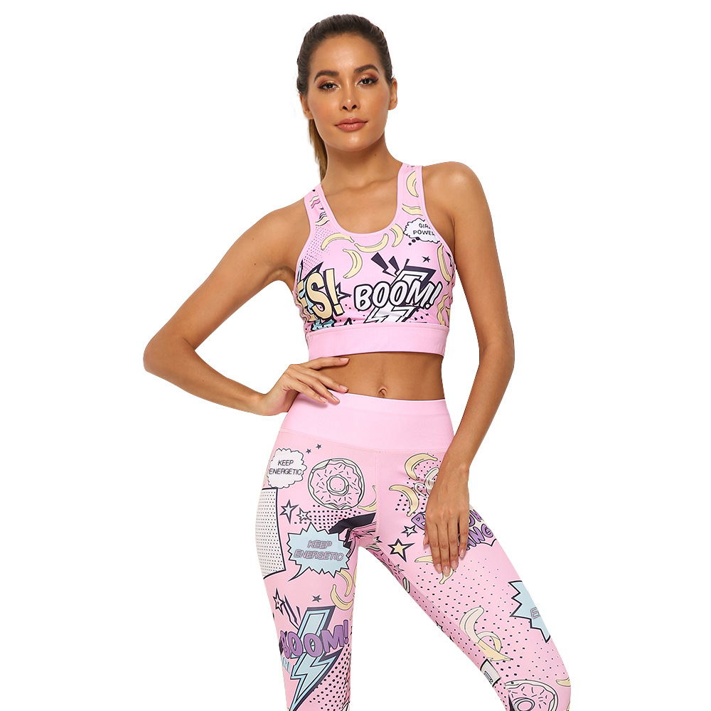 2 piece yoga set women's workout clothes 0 - Tophatter Daily Deals