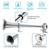 150dB Loud Single Car Trumpet 12V Electric Air Horn Automotive - Tophatter Daily Deals