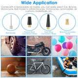 150PSI Cordless Car Tire Pump 6000mAh Rechargeable Tire Inflator Automotive - Tophatter Daily Deals