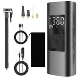 150PSI Cordless Car Tire Pump 6000mAh Rechargeable Tire Inflator Automotive - Tophatter Daily Deals