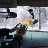 150W Portable Car Heater 2-in-1 Heating Cooling Fan Rotatable Demister Defroster Automotive - Tophatter Daily Deals