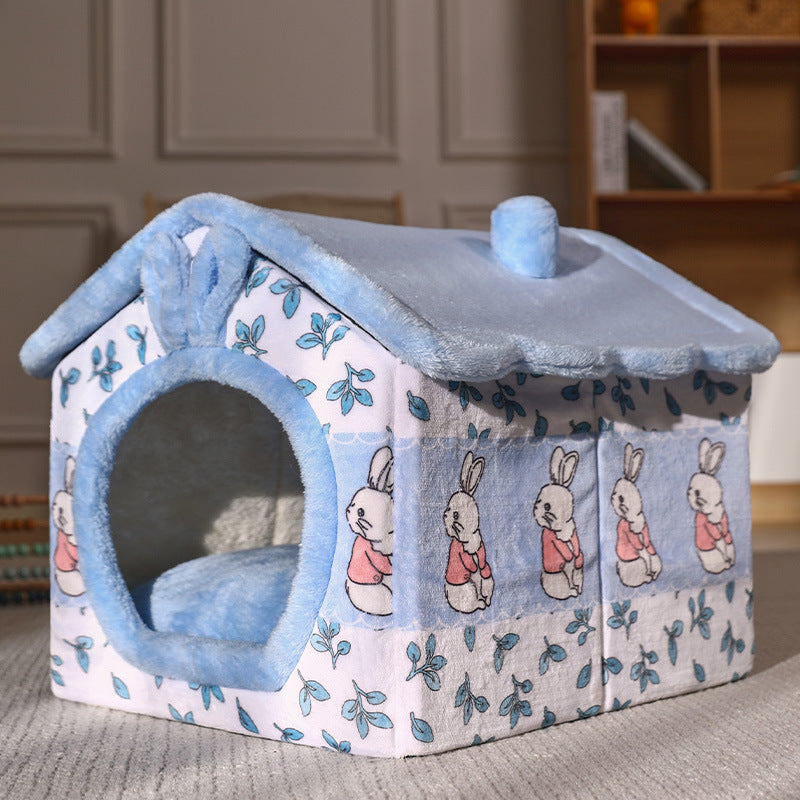 All Season Universal Removable And Washable Warm Pet Products In Winter Blue 0 - Tophatter Daily Deals