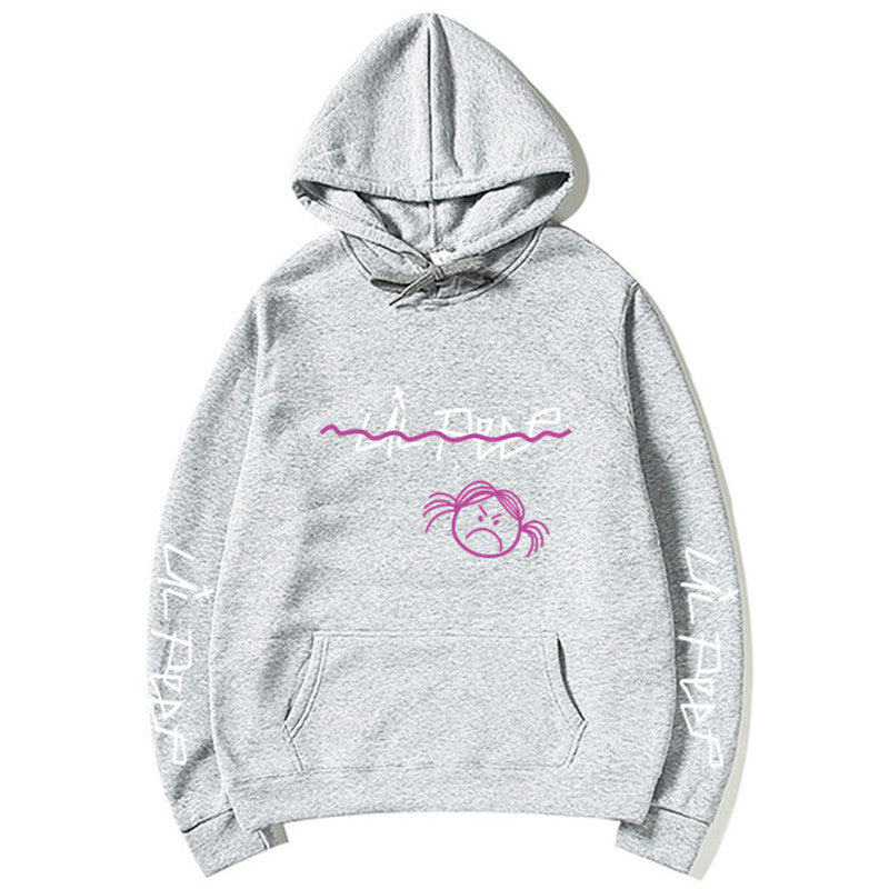 Warm Unisex Hoodie – Relaxed Pullover, Cotton Blend Winter Light Grey 3D Changing Face Moving Picture Frame - Tophatter Daily Deals