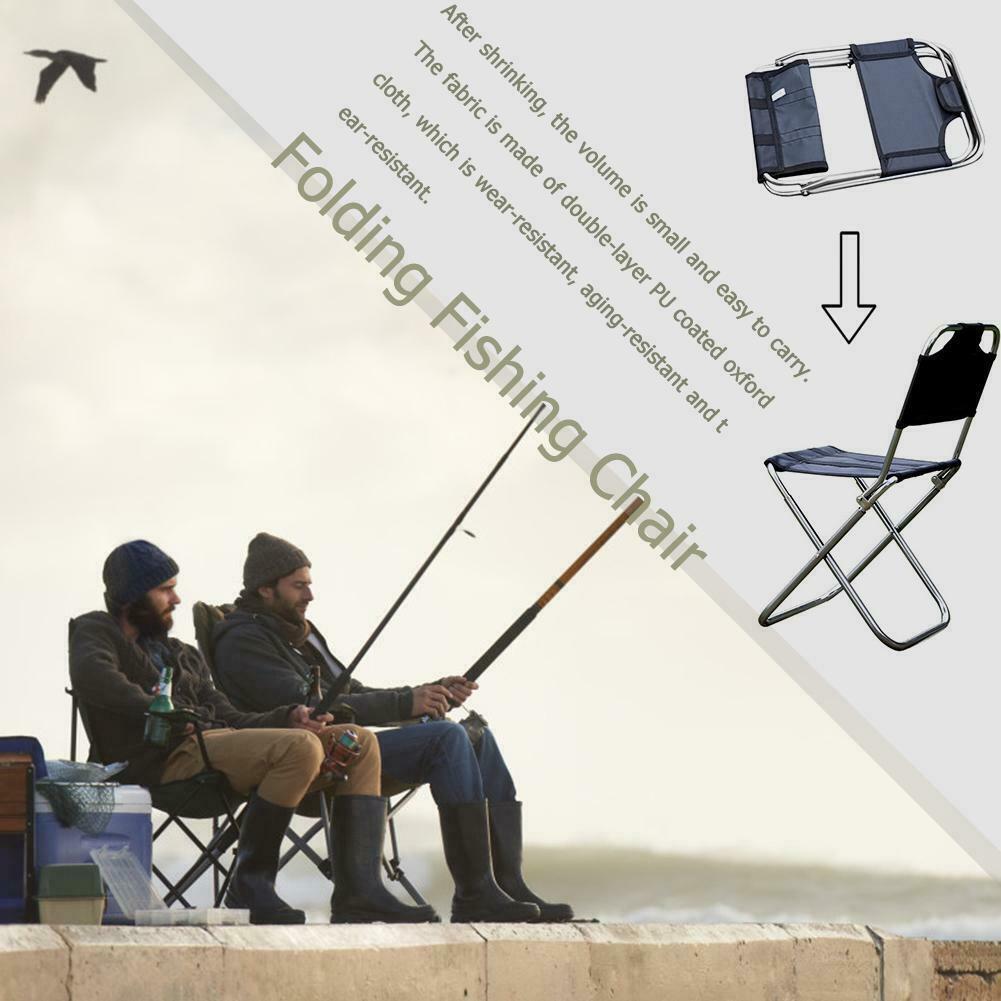 Aluminum alloy folding chair 0 - Tophatter Daily Deals