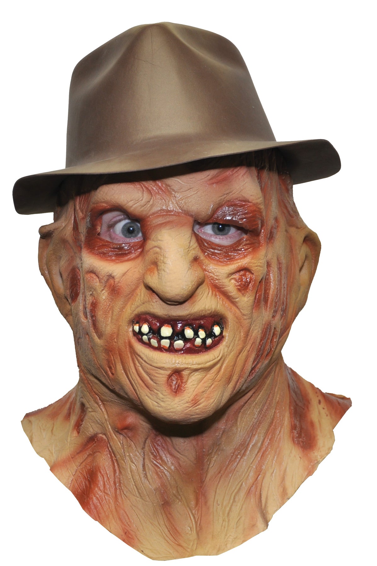 Freddy Krueger Latex Mask & Hat Halloween Masks - Tophatter Daily Deals