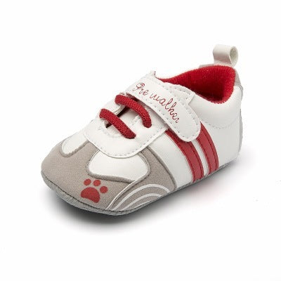 Baby toddler shoes baby shoes treasure shoes Red 0 - Tophatter Daily Deals