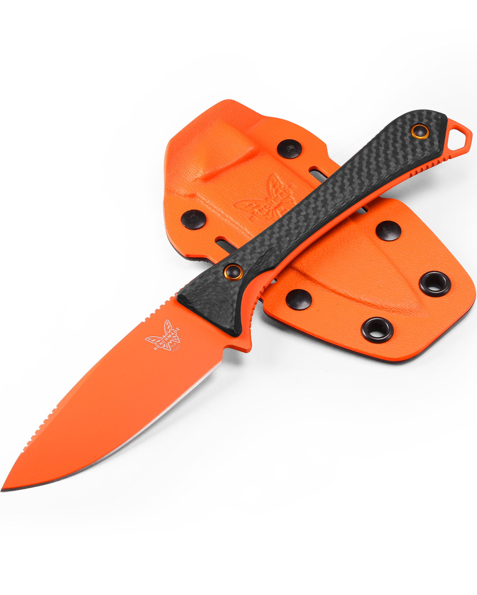 Benchmade Altitude - Fixed Blade - HUNT Series - Orange Coated - 15201OR Fixed Blade - Tophatter Daily Deals