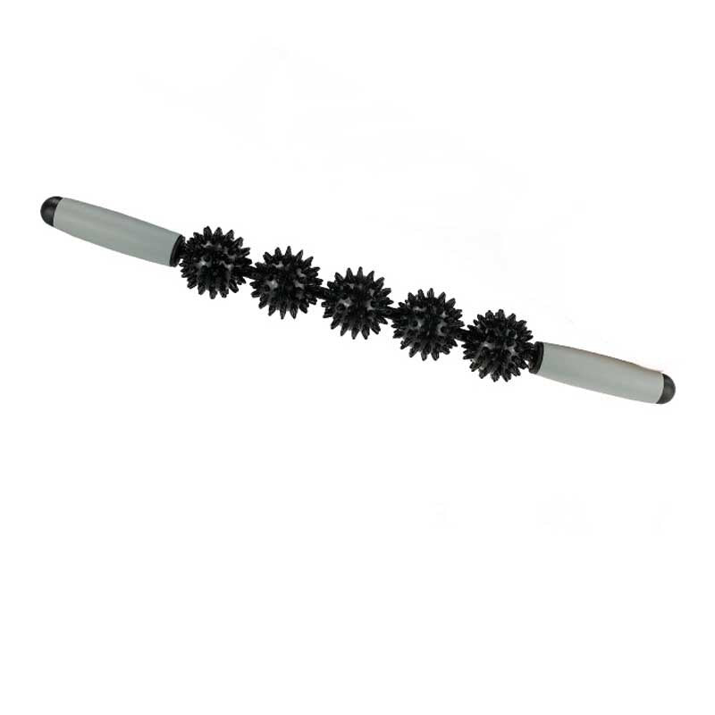 Anti Cellulite Massager Stick Anti-Cellulite Trigger Point Stick Body Foot Face Leg Slimming Massage Muscle Roller Five rounds black 0 - Tophatter Daily Deals