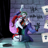 The Joker and Harley Quinn DC Collectible Bust Statue - Tophatter Daily Deals
