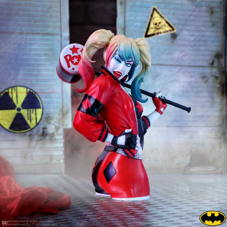 Harley Quinn – Official DC Collectible Bust Statue - Tophatter Daily Deals