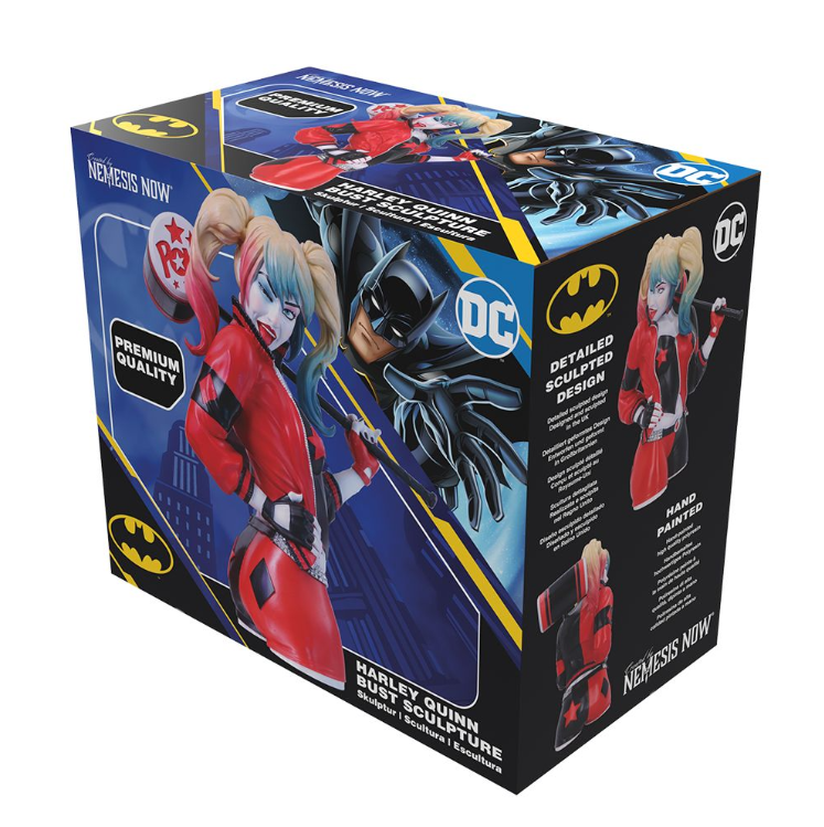 Harley Quinn – Official DC Collectible Bust Statue - Tophatter Daily Deals