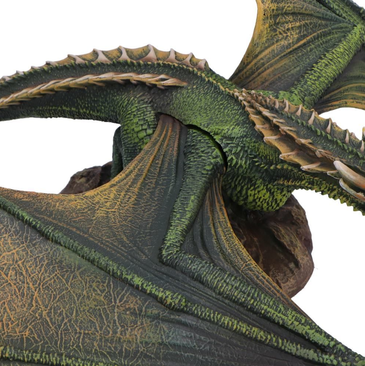 Game of Thrones – Official Rhaegal Large Dragon Figurine Collectible Figure - Tophatter Daily Deals