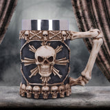 Gothic Lore – Official Large Tankard of Skulls Tankard - Tophatter Daily Deals