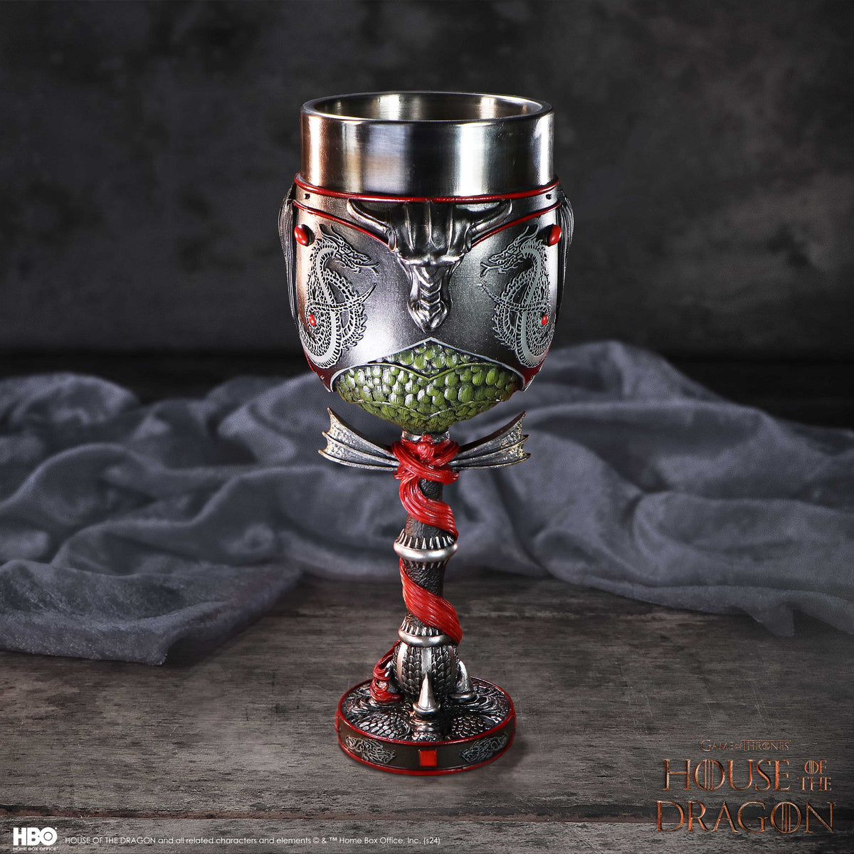 House Of The Dragon - Officially Licensed Daemon Targaryen Goblet Goblet - Tophatter Daily Deals