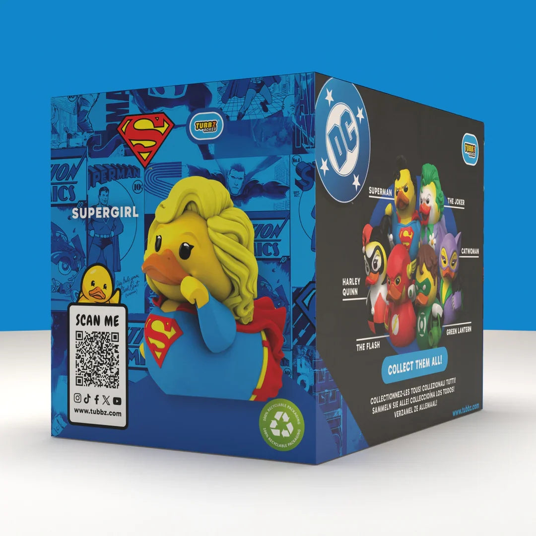 DC Comics: Supergirl TUBBZ (Boxed Edition) TUBBZ Collectible Duck - Tophatter Daily Deals