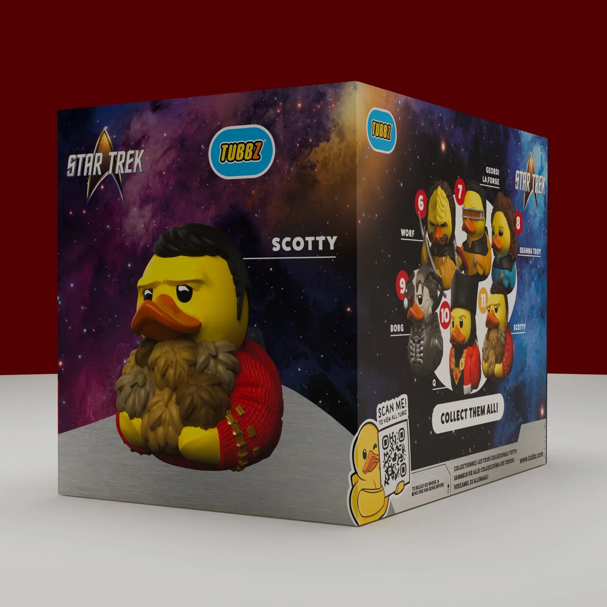 Star Trek: Scotty TUBBZ (Boxed Edition) TUBBZ Collectible Duck - Tophatter Daily Deals