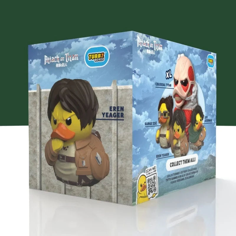 Attack on Titan: Eren Yeager TUBBZ (Boxed Edition) TUBBZ Collectible Duck - Tophatter Daily Deals