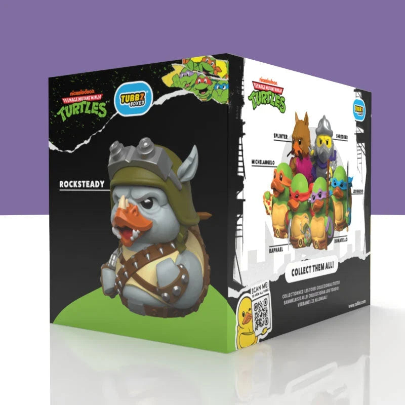 Teenage Mutant Ninja Turtles: Rocksteady TUBBZ (Boxed Edition) TUBBZ Collectible Duck - Tophatter Daily Deals