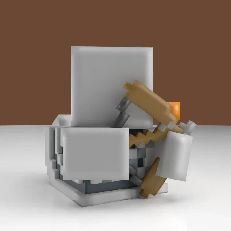 Minecraft: Skeleton TUBBZ (Boxed Edition) TUBBZ Collectible Duck - Tophatter Daily Deals
