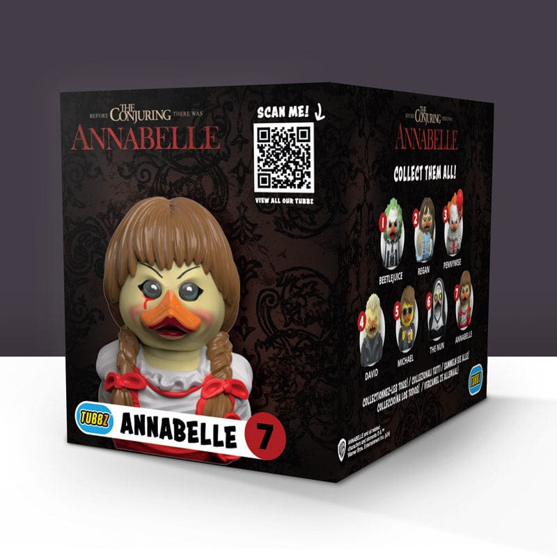 Annabelle: Annabelle TUBBZ (Boxed Edition) TUBBZ Collectible Duck - Tophatter Daily Deals